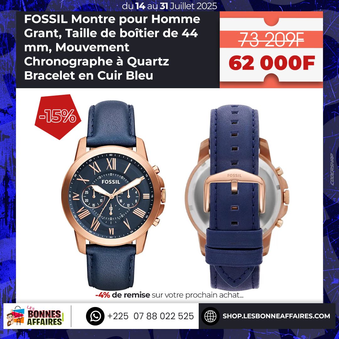Fossil Montre Homme