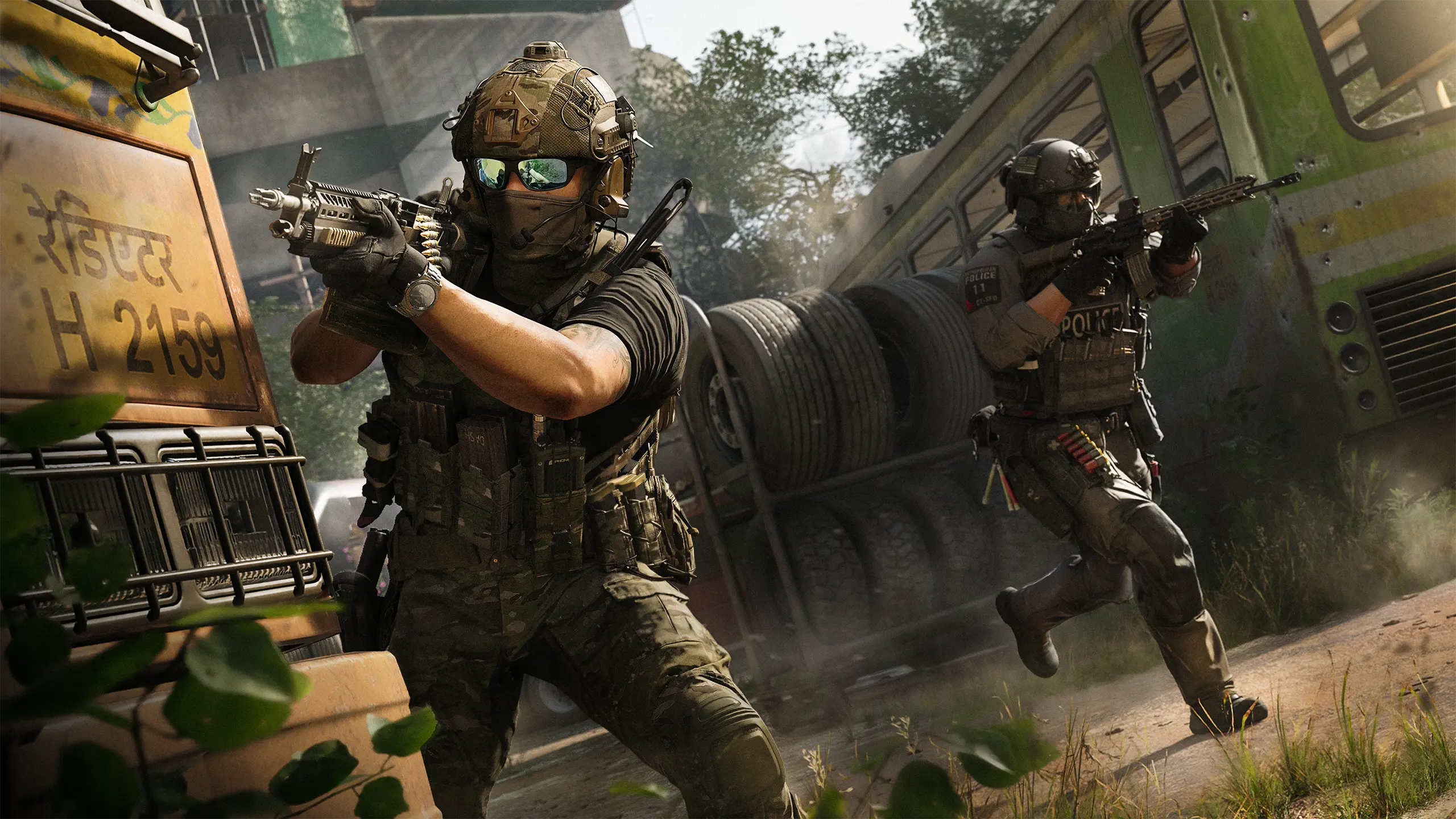 Deux soldats en opération, visuel officiel Modern Warfare 4