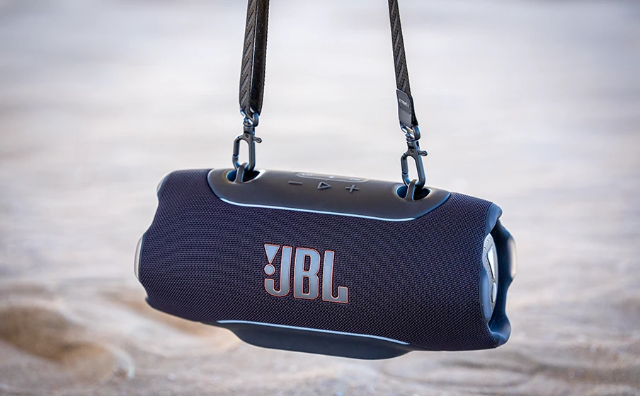Bandoulière et détails de la JBL Xtreme 5