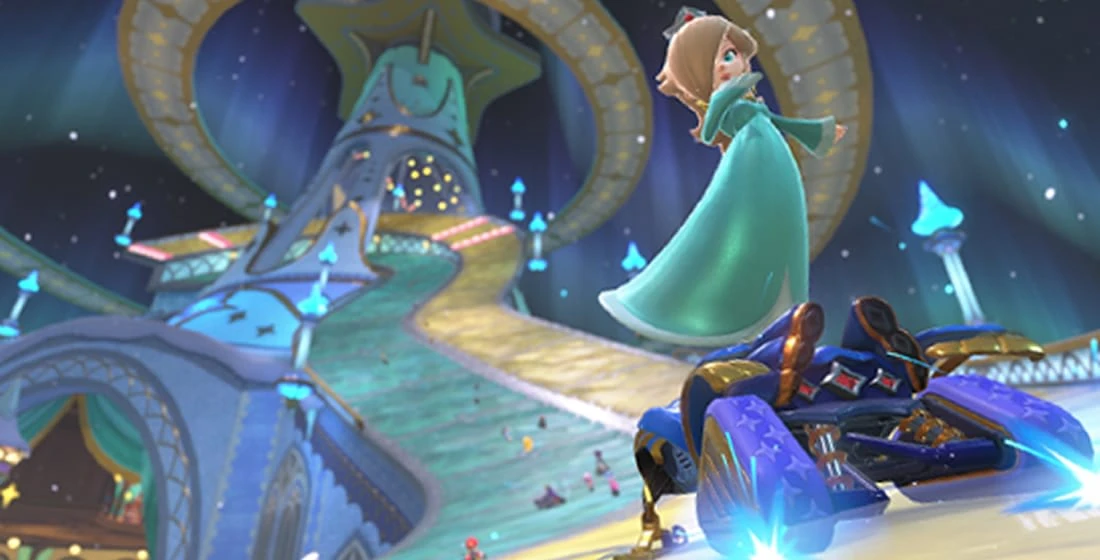 Mario Kart World : Rosalina sur la Route Arc-en-ciel