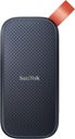 Sandisk Portable 1TB USB 3.2 External Solid State Drive (SDSSDE30-1T00-G26) - Black