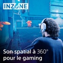 Sony INZONE H3 - Casque gaming - Spatial Sound 360° for gaming - Tige Microphone de haute qualité - PC/PlayStation5