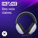 Sony INZONE H3 - Casque gaming - Spatial Sound 360° for gaming - Tige Microphone de haute qualité - PC/PlayStation5