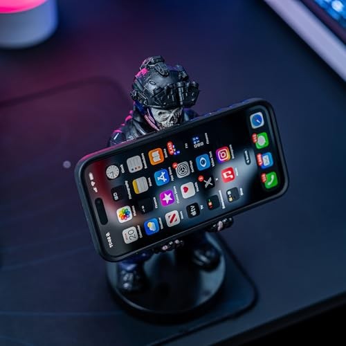 Cableguys Call of Duty Zombie Ghost Warzone Support Manette et Porte Telephone 