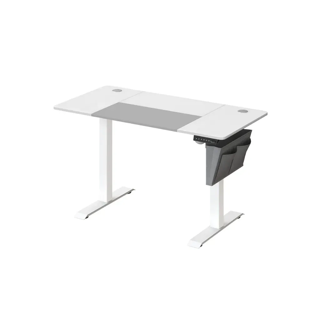 [LSD015W02] SONGMICS Bureau Électrique Réglable en Hauteur, 120 x 60 cm, Table Assis-Debout, Fonction Mémoire 4 Hauteurs, pour Bureau, Télétravail, Blanc Nuage.webp