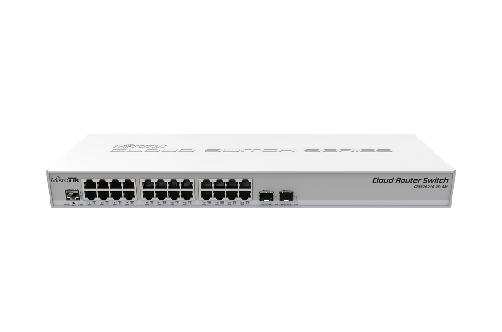 MikroTik CRS326-24G-2S+RM - vue 1