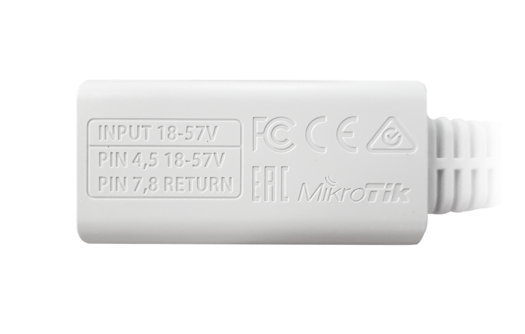 Injecteur POE 1Gbps - RBGPOE - vue 2
