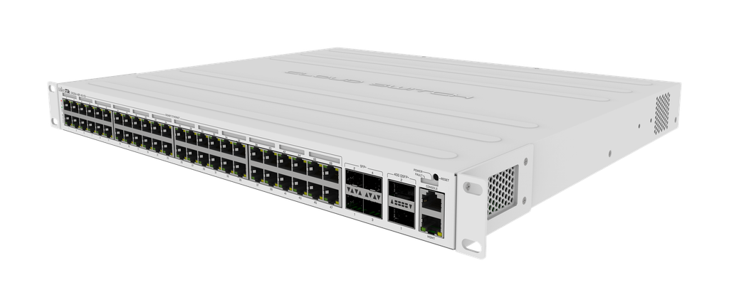MikroTik CRS354-48P-4S+2Q+RM - vue 1