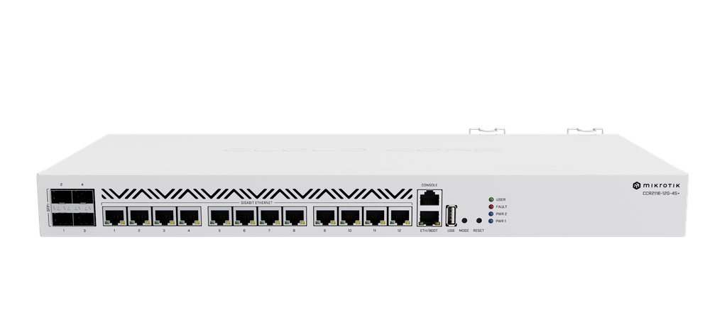 MikroTik CCR2116-12G-4S+ - vue 2