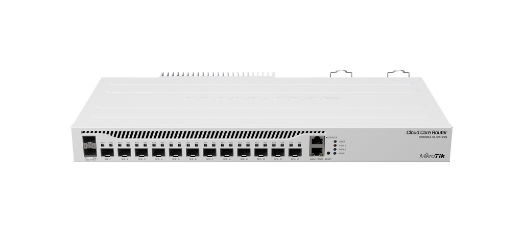 MikroTik CCR2004-1G-12S+2XS - vue 3
