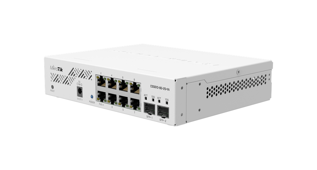 MikroTik CSS610-8G-2S+IN - vue 1