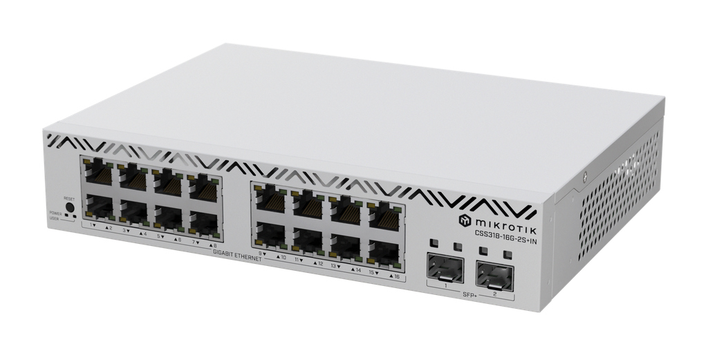 Mikrotik CSS318-16G-2S+IN - vue 2