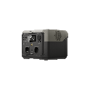 EcoFlow RIVER 2 Max 512 Wh, 500 W, prises EU Schuko Type F, vue latérale