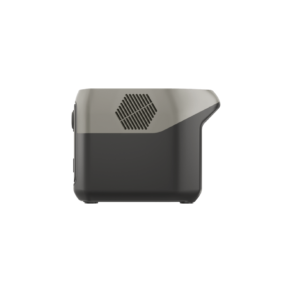 EcoFlow RIVER 2 Max 512 Wh, 500 W, prises EU Schuko Type F, vue arrière