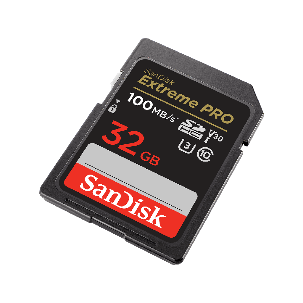 SanDisk Extreme PRO 32 Go, vue droite