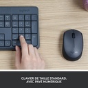 Logitech MK235 Combo Clavier Souris sans fil