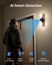 eufy Security Wired Wall Light Cam S100, caméra 2K avec lumière 1200 lumens