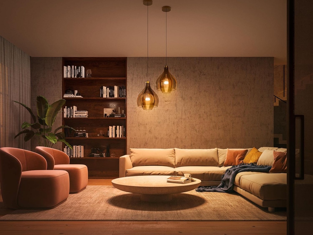 Philips Hue White, ampoule LED connectée E27, 75W,  Bluetooth,  Alexa, Google Assistant et Apple Homekit