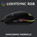 Logitech G203 LIGHTSYNC USB Souris Gaming avec Éclairage RVB