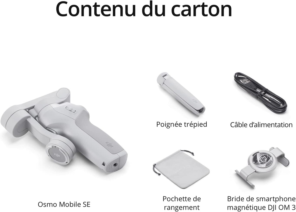 DJI Osmo SE Mobile Nacelle Intelligente pour téléphone 