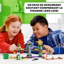 LEGO 71387 Super Mario Pack de Démarrage Les Aventures de Luigi, Jouet de Construction