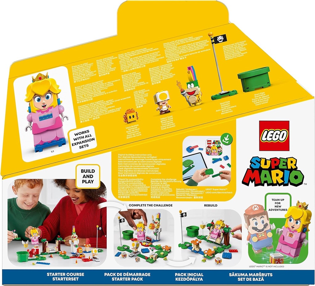 LEGO 71403 Super Mario Pack de Démarrage Les Aventures de Peach, Jouet Construction