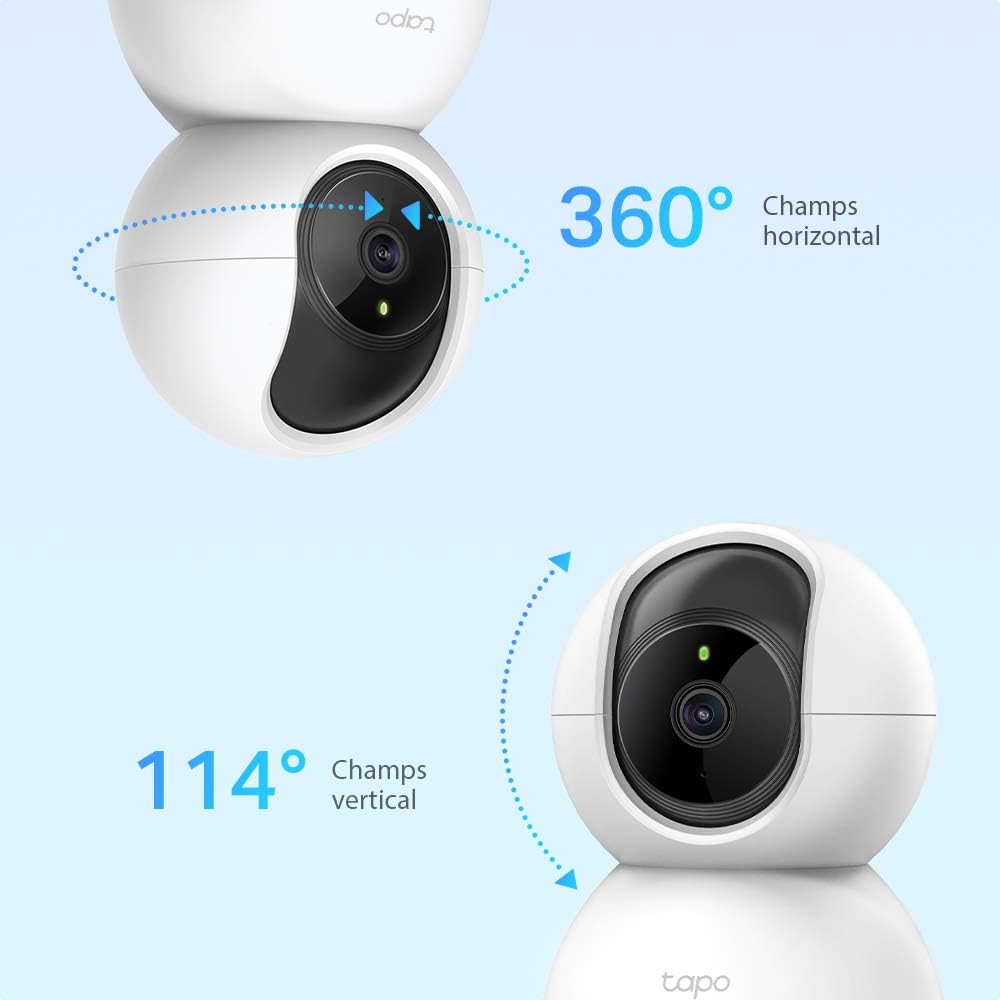 Tapo Caméra Surveillance WiFi intérieure 1080P 