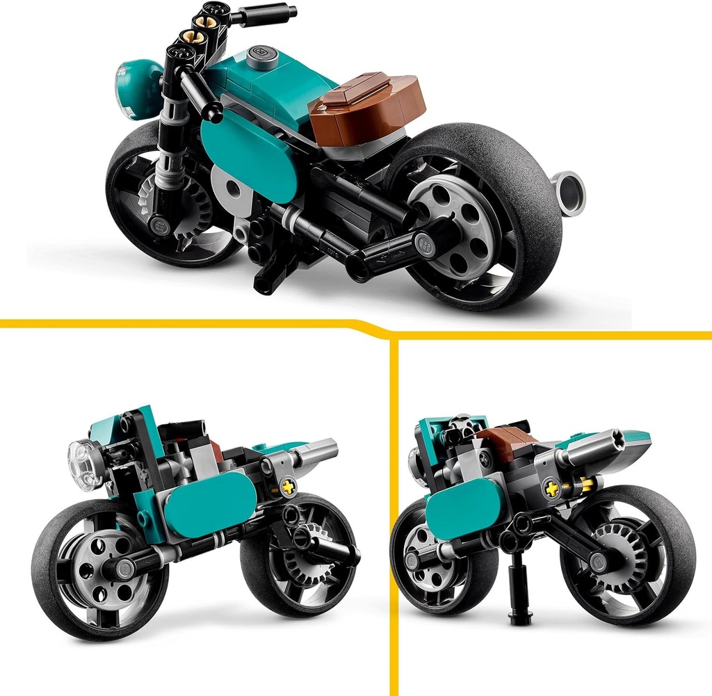 LEGO 31135 Creator 3-en-1 La Moto Ancienne