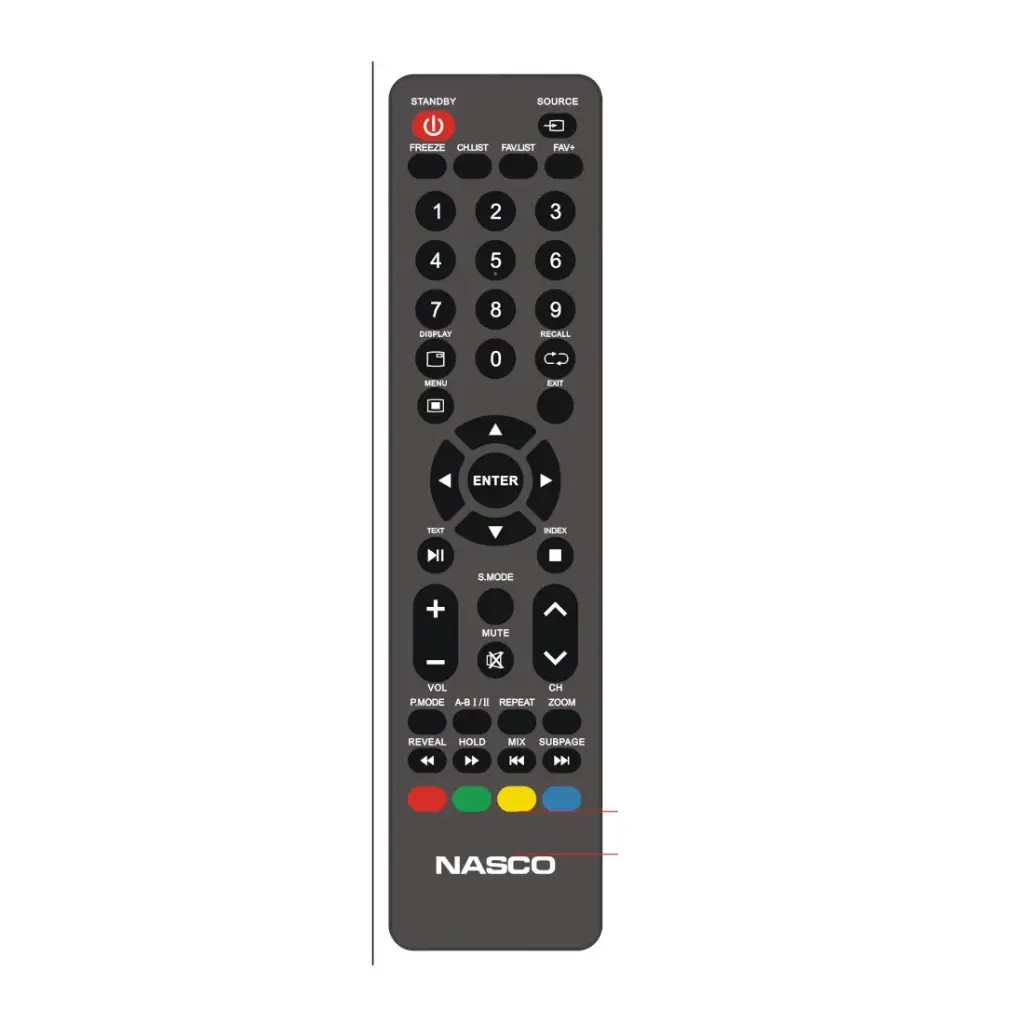 TV LED 40" NASCO / SLIM TV/ USB/ HDMI/ ENERGY SAVING/ ANALOGIQUE/ ATV