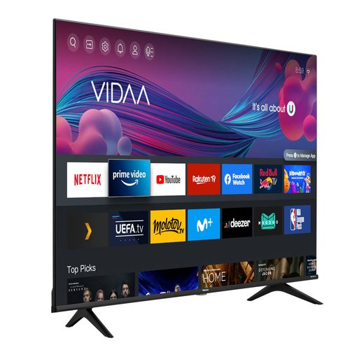 TV LED 55'' HISENSE/ 139CM/ SMART TV/ 4K UHD QUANTUM DOT HDR10+/NETFLIX-YOUTUBE