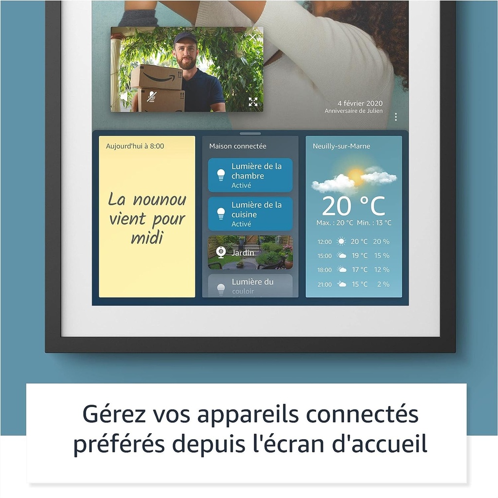 Echo Show 15 + Télécommande 