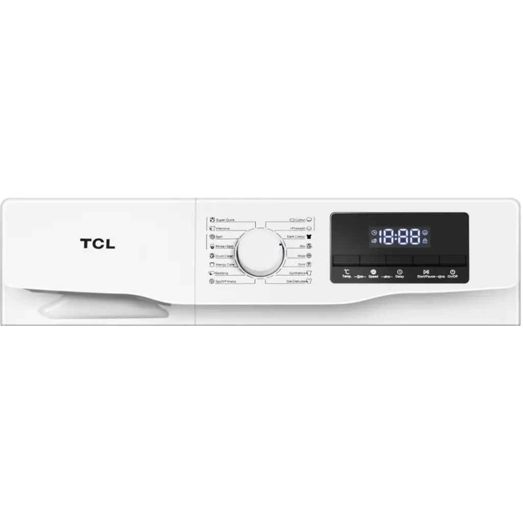 MACHINE A LAVER 8KG TCL FRONT LOAD INVERTER ARGENT / 1400rpm