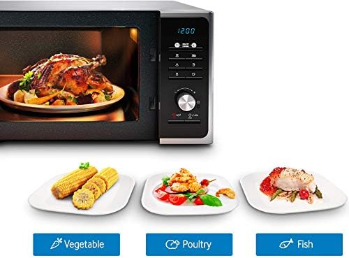 FOUR A MICRO-ONDES SAMSUNG A GRILL 28L-1400W / GRIS-NOIR/ 230V-50Hz