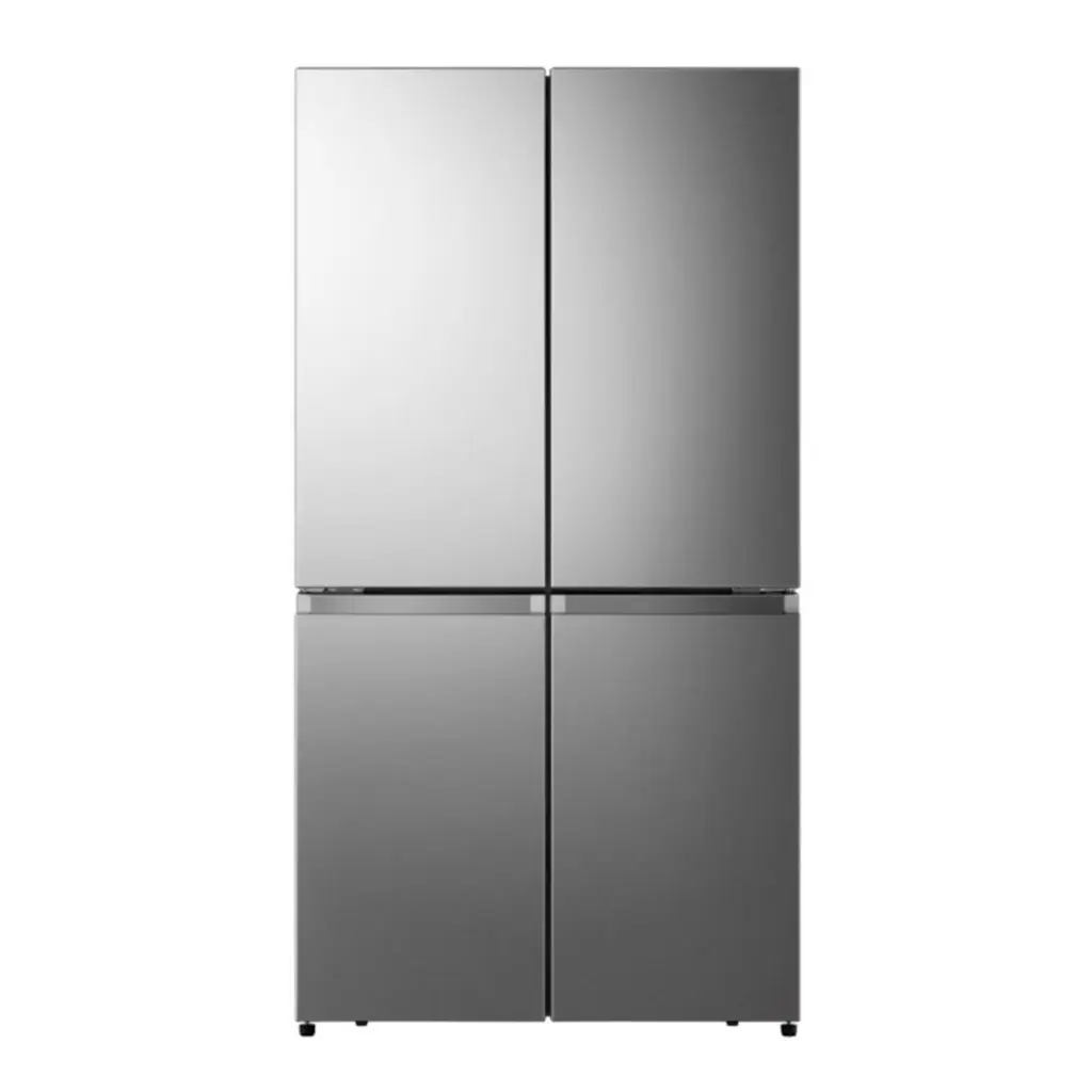 FRIGO COMBINE AMERICAIN HISENSE /4 PORTES/582 LT/NOIR GRIS/ DUAL TECH COOLING