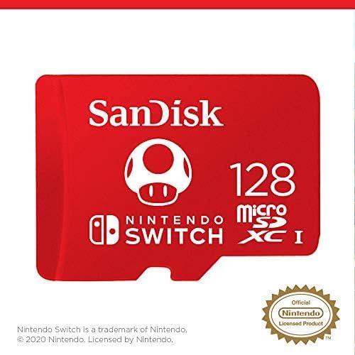 SanDisk Carte microSDXC 128 Go UHS-I  pour Nintendo Switch 