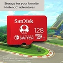 SanDisk Carte microSDXC 128 Go UHS-I  pour Nintendo Switch 