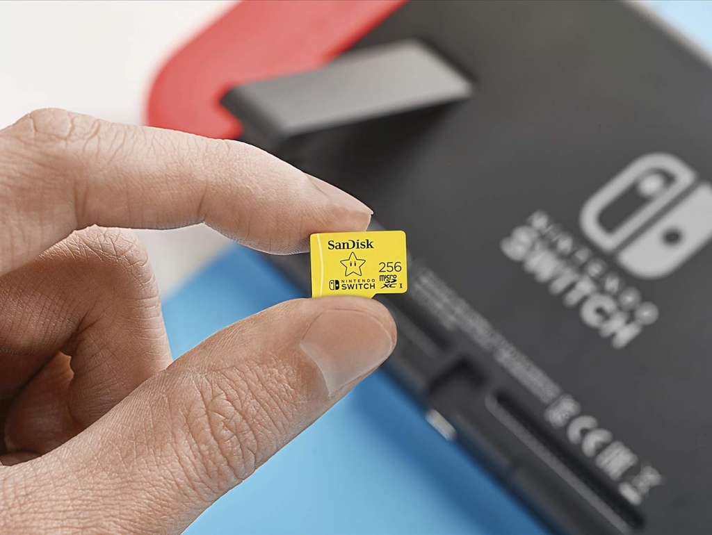 SanDisk 256 Go Carte microSDXC pour Nintendo Switch