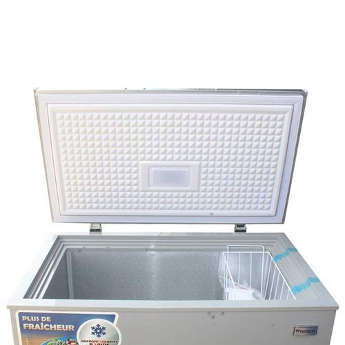 CONG HORIZ.NASCO/GRIS/REFROIDISSEMENT RAPIDE/1PORTE/1 PANIER A L'INT.