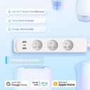 TP-Link Tapo P300 Multiprise avec 2 ports USB et 1 port de type C HomeKit