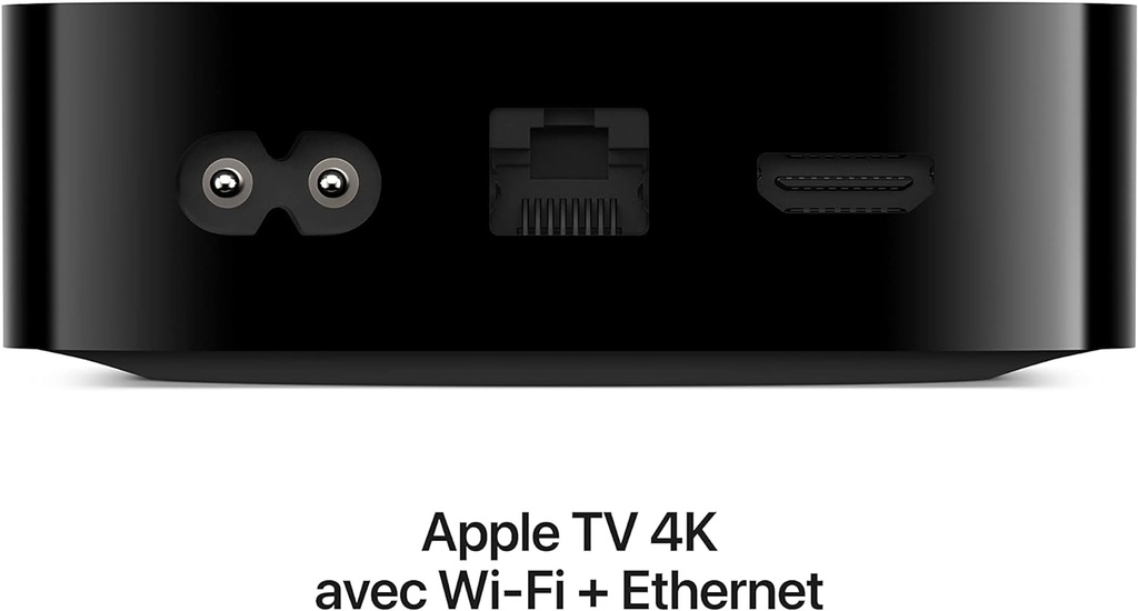 Apple 2022 TV 4K Wi‑FI + Ethernet avec 128 Go de Stockage (3e génération)
