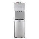 DISTRIBUTEUR D'EAU MIDEA 3 ROBINETS AVEC MINI REFRIGERATEUR 20LT / NOIR-ACIER INOX