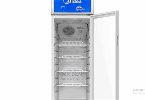 REFROIDISSEUR VITRE MIDEA / BLANC / 211LT