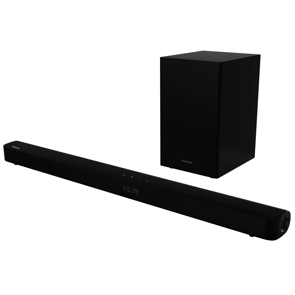 HISENSE BARRE DE SON 240 W - CAISSON DE BASSE SANS FIL - DOLBY AUDIO