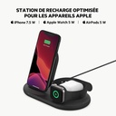 Belkin BOOST CHARGE - Support de chargement sans fil - 7.5 Watt - noir