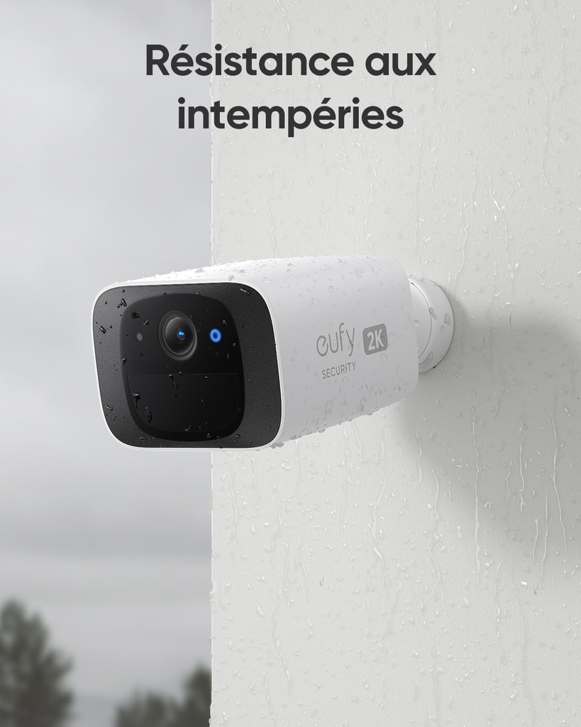 eufy Security SoloCam C210, Camera Surveillance WiFi  résolution 2K