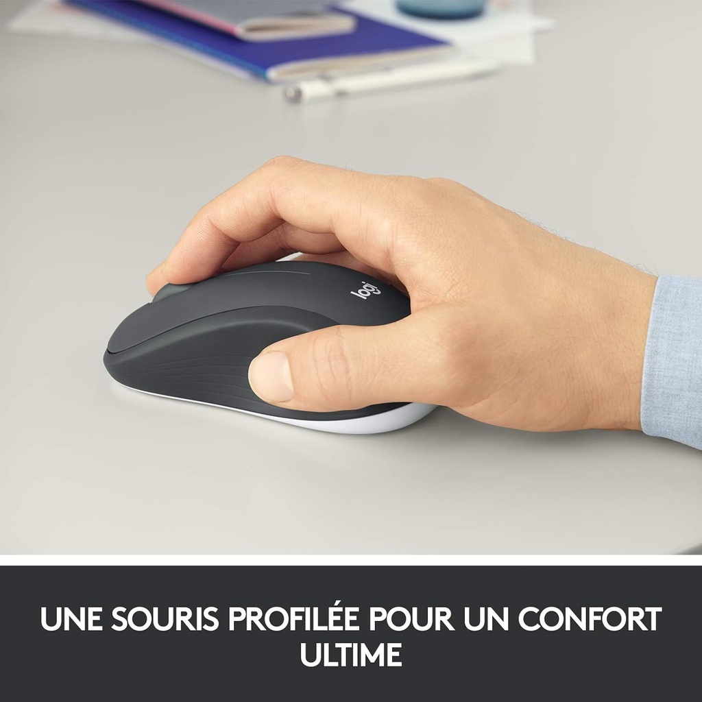 Logitech MK540 Combo Clavier Souris sans Fil Windows, Clavier AZERTY Français - Noir