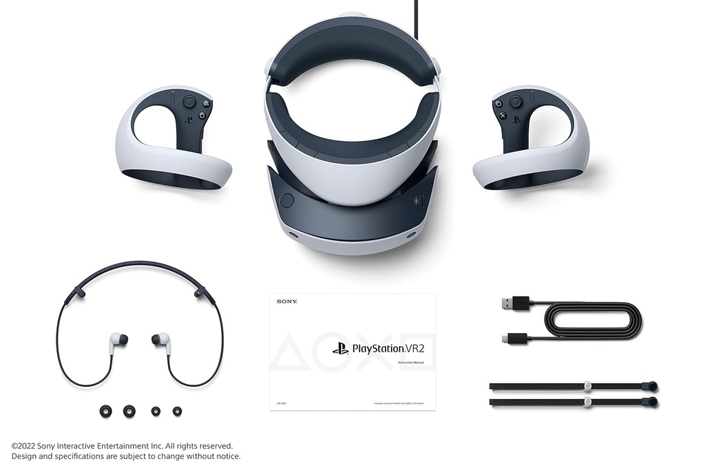 Playstation VR2 - Horizon: Call of the Mountain Bundle Casque de réalité virtuelle blanc, noir