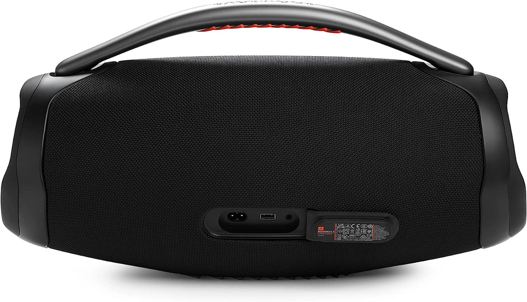 JBL BoomBox 3 Noir – Haut-parleur portable résistant à l'eau et la poussière – Son ultra puissant – Autonomie de 24 hrs