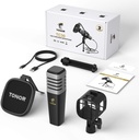 TONOR Micro PC, USB Microphone Condensateur Professionnel pour Gaming Streaming 