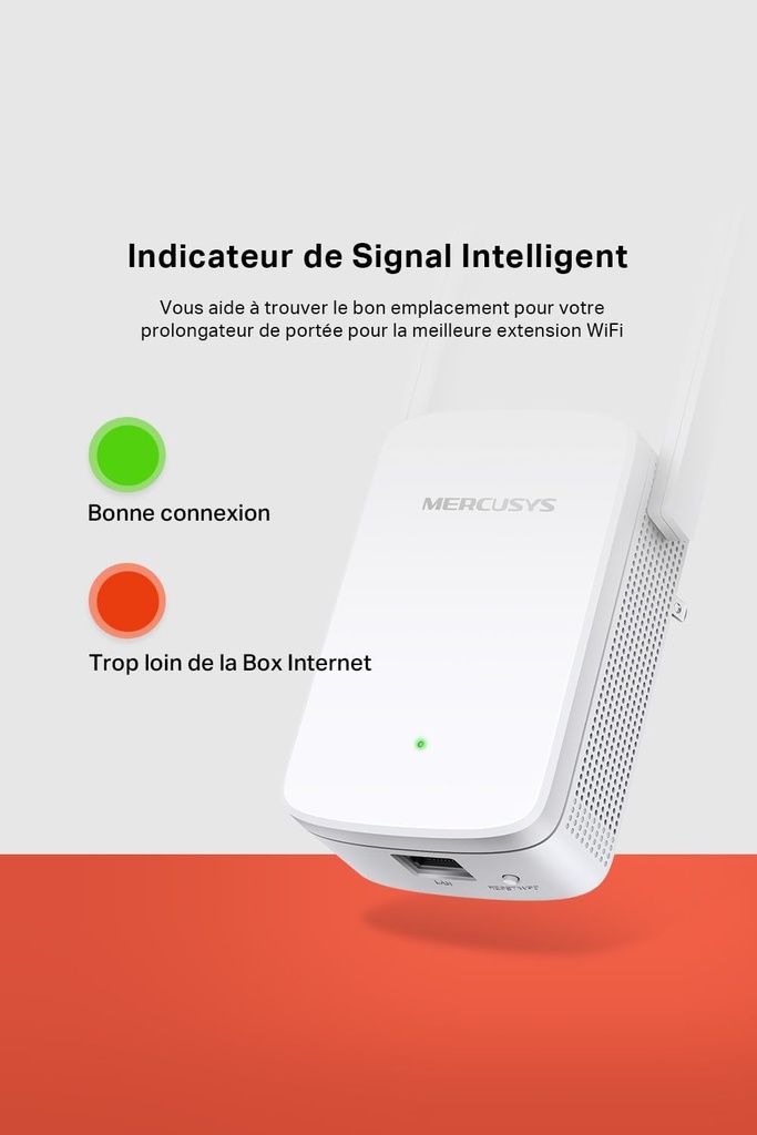 MERCUSYS Répéteur WiFi ME30 AC1200 Mbps